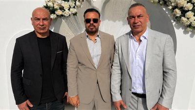 رئيس لجنة الشباب والرياضة بمجلس النواب يشارك في احتفالية عقد قران نجلة ابراهيم حسن مدير المنتخب القومي