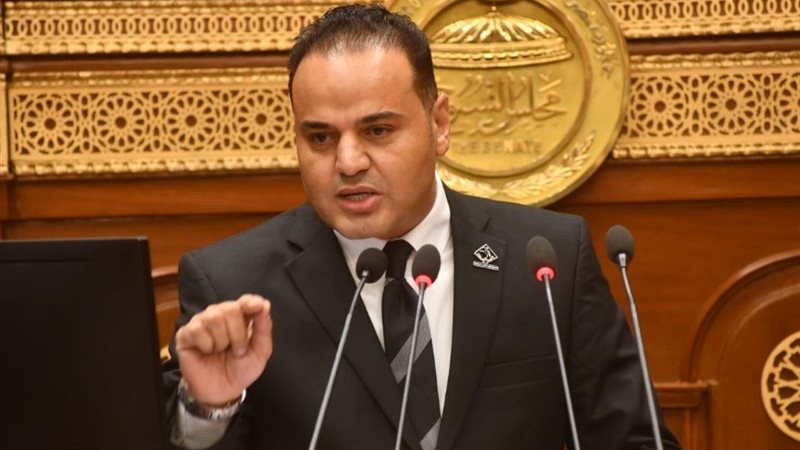 النائب الحسيني الليثي، عضو مجلس الشيوخ 