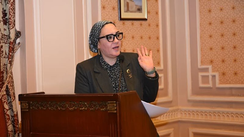 النائبة داليا السيد الأتربي، عضو مجلس الشيوخ