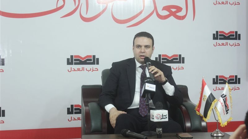 رئيس حزب العدل عبدالمنعم امام