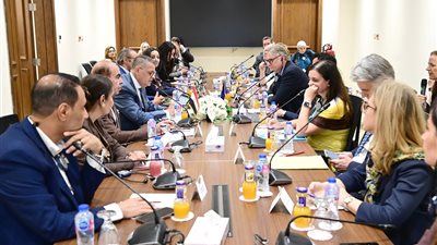 لجنة حقوق الإنسان بمجلس النواب تستقبل رئيس اللجنة الفرعية لحقوق الإنسان ببرلمان الاتحاد الأوروبي
