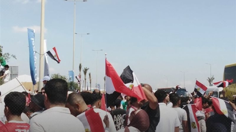 استقبال المنتخب