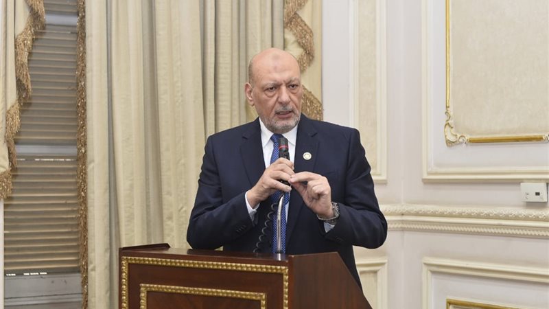 المستشار حسين أبو العطا، عضو مجلس الشيوخ