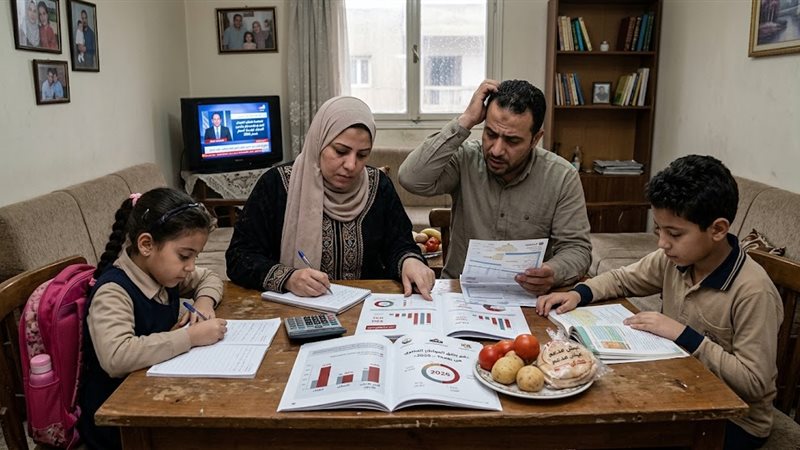 تكلفة معيشة الأسرة المصرية في 2026 