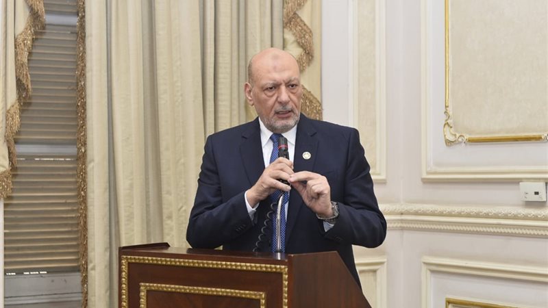 المستشار حسين أبو العطا، عضو مجلس الشيوخ