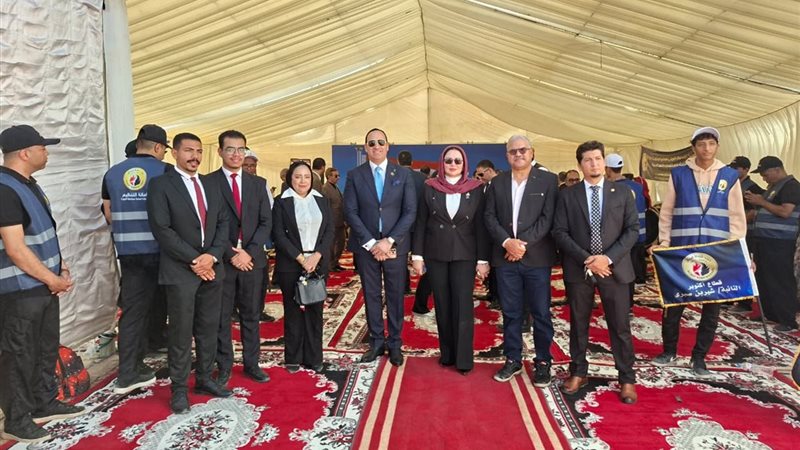  توزيع أكثر من 60 ألف كرتونة بالجيزة
