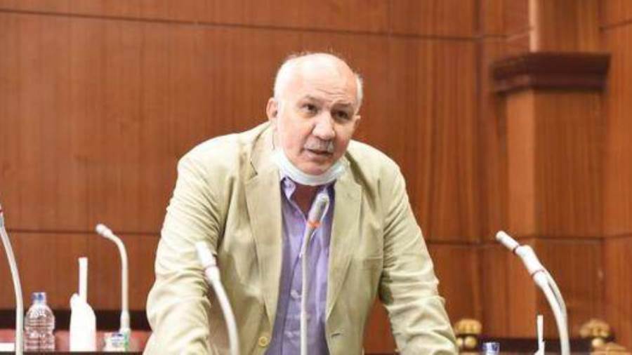 السيد عبدالعال رئيس حزب التجمع