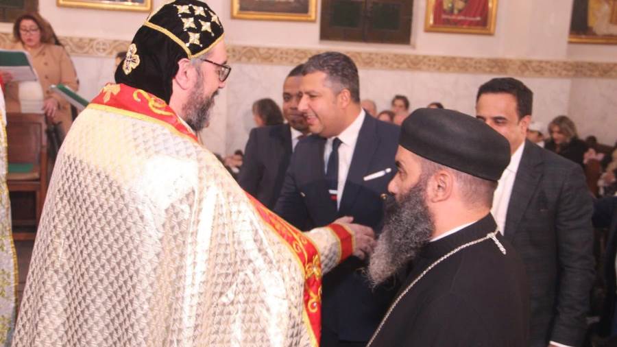 مجلس الشباب المصري يشارك في احتفالات عيد الميلاد