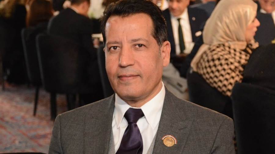 عضو مجلس الشيوخ هشام الحسيني ربيع