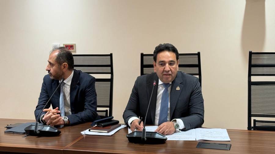 جانب من اجتماع اللجنة الاقتصادية بمجلس النواب برئاسة النائب أيمن محسب