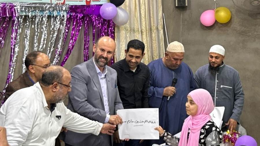 تكريم حفظة القرآن الكريم في المعصرة