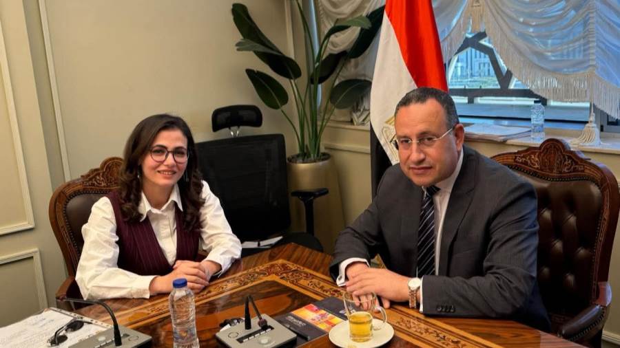 وزير التعليم العالي والنائبة نيڤين اسكندر