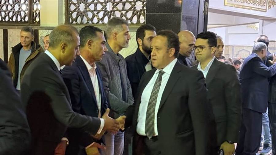 العزاء في الشهيد المهندس حسام صادق خليفة