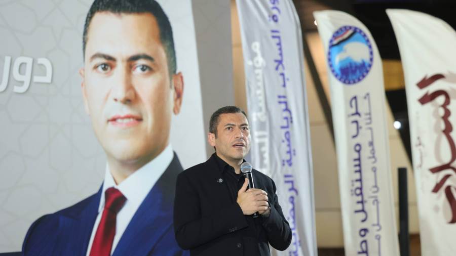 محمد مصطفى السلاب أمين أمانة الصناعة المركزية بحزب مستقبل وطن