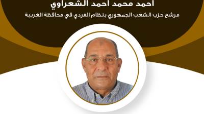 خبرة رياضية وتشريعية..السيرة الذاتية للمرشح أحمد شعراوي بانتخابات الشيوخ عن "الشعب الجمهوري"