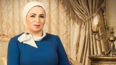 السيدة انتصار السيسي: الرئيس منذ صغره كان جادًا وملتزمًا وله رأى