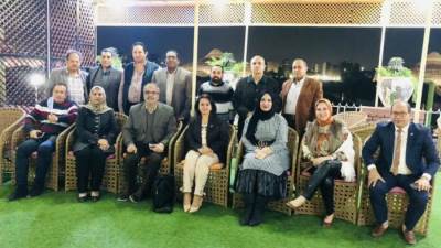  قافلة الوفد تختم برنامج اليوم الأول لدعم مشروع التجلي الأعظم بسهرة بدوية خاصة   