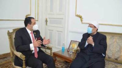 علاء عابد يلتقى وزير الأوقاف لبحث أوجه التعاون فى مواجهة الإرهاب والفكر المتطرف