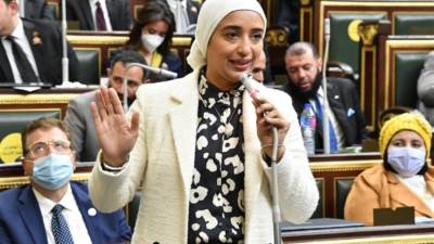 أميرة أبوشقة تطالب الحكومة بإقرار حزم تيسيرات للمواطنين. . وحملات توعية بشأن قانون الشهر العقاري