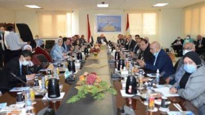 وفد برلماني يتفقد محطة توليد كهرباء السويس البخارية