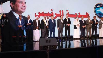 مستقبل وطن ينظم زيارة لجنوب سيناء.. والحزب يتبرع بوحدة سمعيات و يجهز 100 عروس "هدية الرئيس"