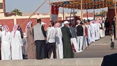 إقبال كثيف وطوابير في لجان جنوب سيناء للمشاركة في انتخابات مجلس النواب