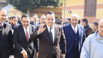 عصام هلال يشارك في جلسة صلح بين عائلتي أبو وهدان وأبو مشهور بالصف