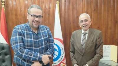 النائب نبيل العطار يبحث مع وكيل صحة الشرقية تطوير الخدمات الصحية بالدائرة السابعة