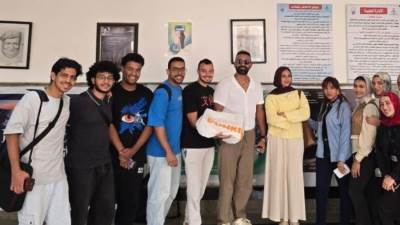 طلاب إعلام أكاديمية الشروق يطلقون حملة “خط النص” لمواجهة التعصب الرياضي بين الشباب