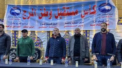 النائب أحمد علي يفتتح الدورة الرمضانية «كأس مستقبل وطن» بحي المرج.. صور