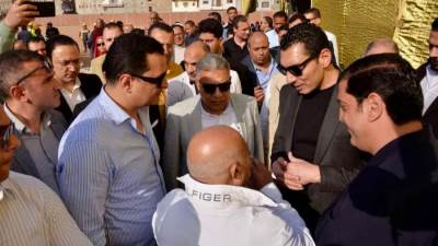 وزير الرياضة ومحافظ الدقهلية يشهدان نهائي دورة منشأة عبدالرحمن بدكرنس