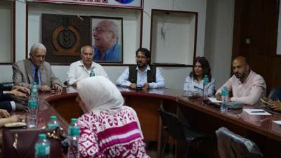 "برلمانية التجمع" تستقبل مجلس الشباب العربي- الأفريقي للمشاركة في احتفالات اليوبيل الذهبي للحزب